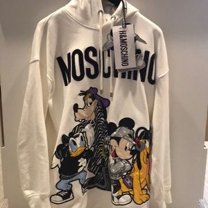 Moschino x HM Disney long hoodie